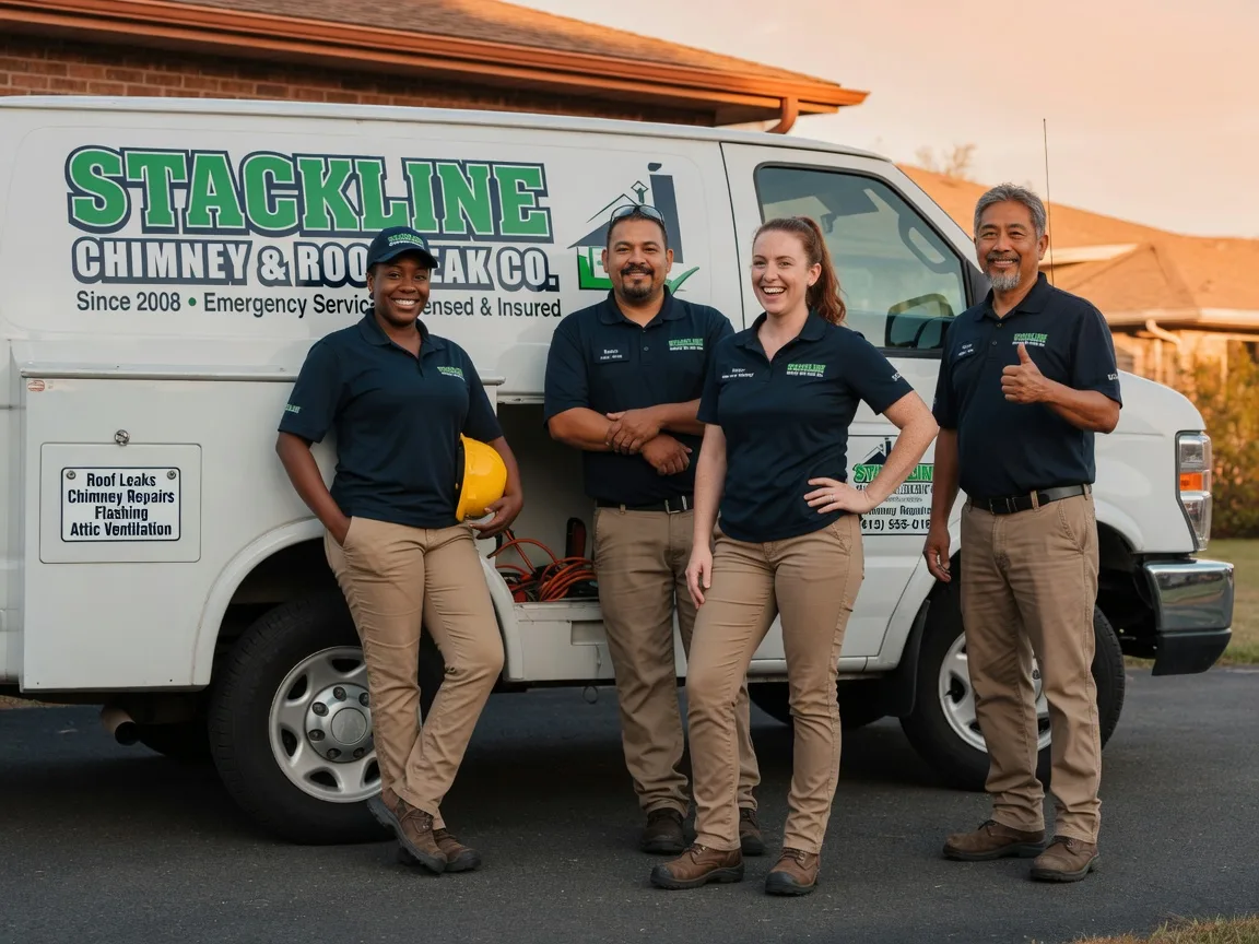 Chimney flashing repair company in Bena, MN